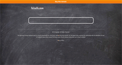 Desktop Screenshot of falsafa.com